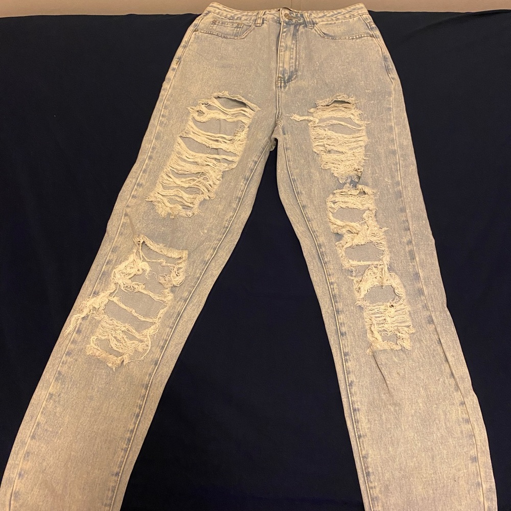 Misguided mom jeans
